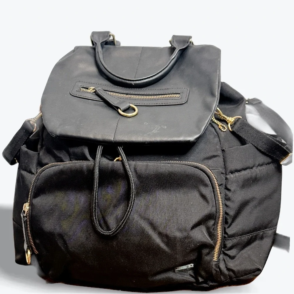 Skip Hop Diaper Bag Black Chelsea Downtown‎ Chic